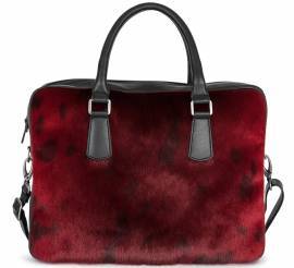 Business Bag, Red Sealskin